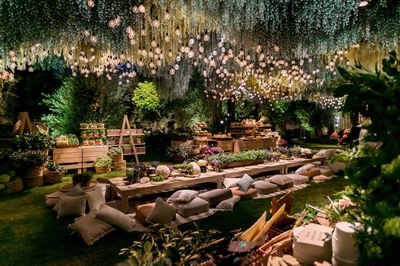 迪拜经典海边水晶森系派对