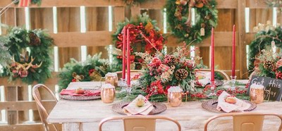 四个超赞的圣诞节花艺设计灵感