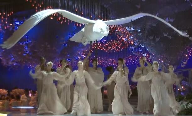 迪拜经典奢侈婚礼寻梦婚礼布置  02:35