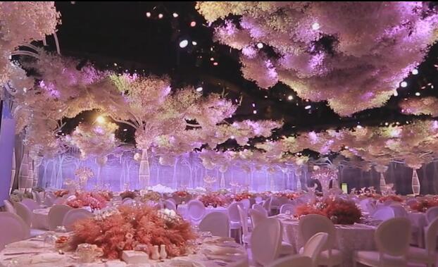 现代艺术风梦幻森系婚礼布置 01:33