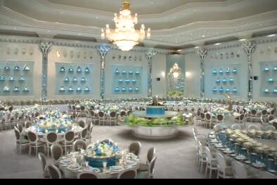 翡翠绿水晶婚礼布置  03:29