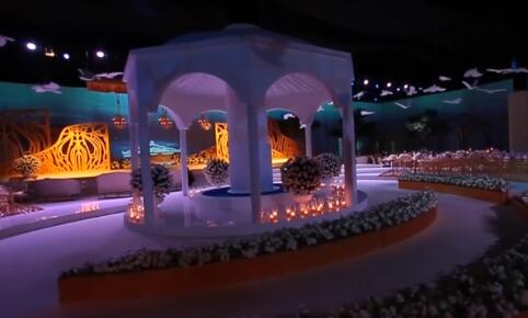 全息特效秘境花园婚礼布置  03:02