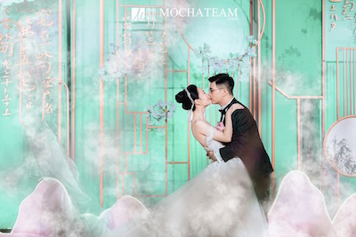 摩卡婚礼作品新中式