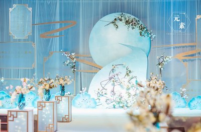 元素婚礼作品新中式