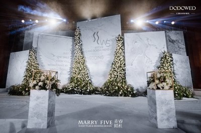 麦睿婚礼作品大理石