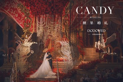 糖果婚礼candy婚礼作品《天鹅古堡》