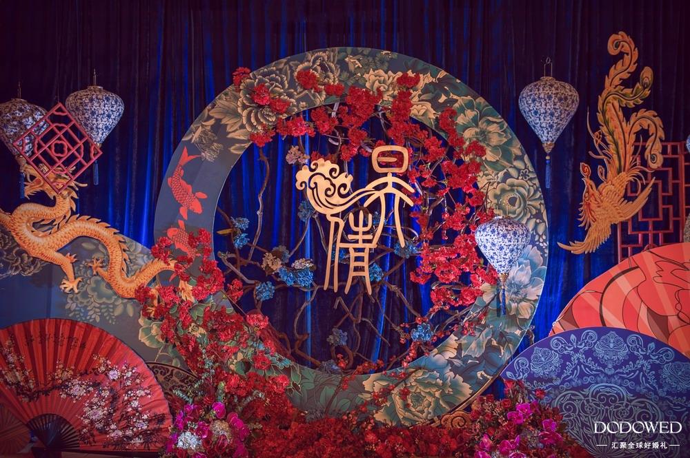 喜堂weddinghall婚礼作品《锦绣明月》