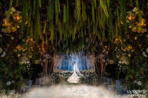 斑马婚礼记森系婚礼案例