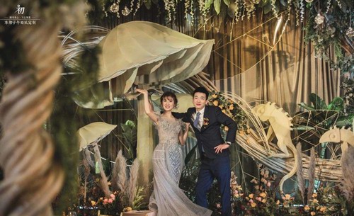 本初子午婚礼定制案例《微光森林》