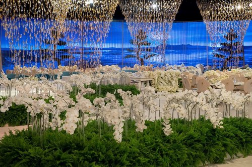 定制琉璃水晶吊灯喷泉婚礼预告 00:59