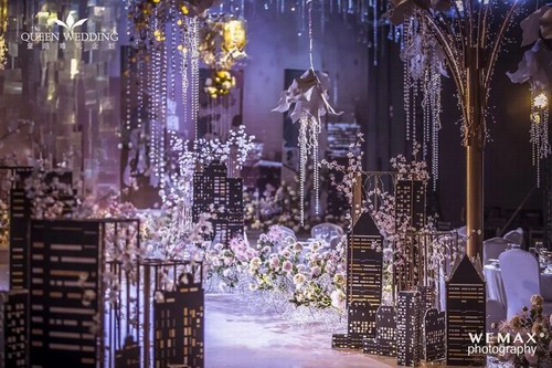 皇后婚礼策划案例《城市·剪影·我们》