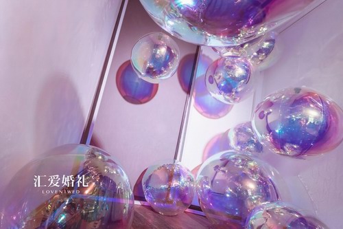 汇爱婚礼三里屯CHAO派对装置设计案例