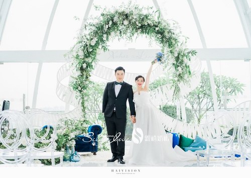 银禧婚礼策划案例《Something Blue》