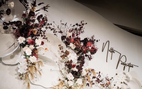 个性EVA花瓣手工制作婚礼