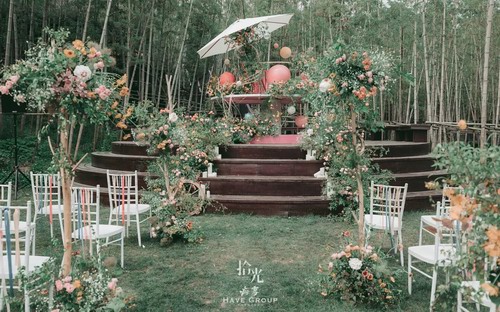 拾光婚礼：从竹林里开出来的烂漫花园