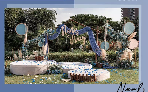 品虔婚礼：初秋蓝 | 如约而至，带着悸动 Nan&Tracy