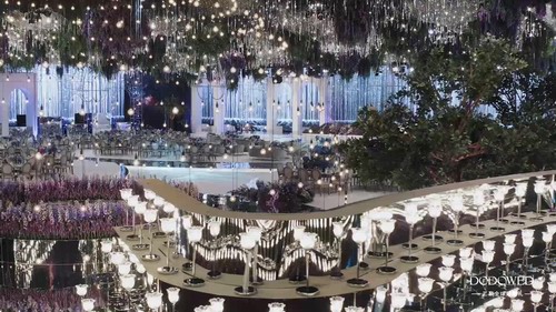 LED包厅奢华森系婚礼精剪 00:47