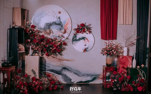 好百年婚礼：回眸间，一场新中式婚礼便跃然眼前