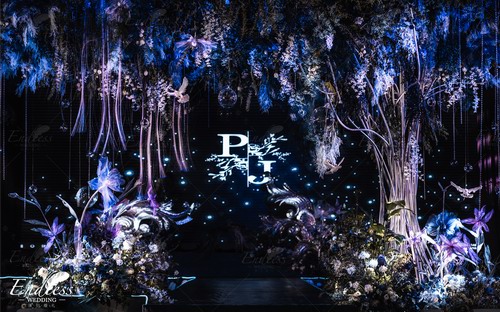 EndlessWedding谨纪婚礼策划案例《蓝色妖姬》