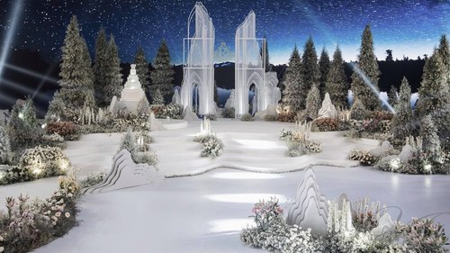 《从春天跳舞到冬季》四季风光泰式婚礼