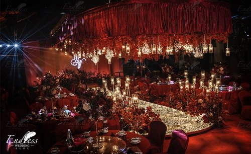 EndlessWedding谨纪婚礼 空间改造之篮球场婚礼