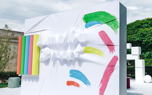 妙趣横生的现代艺术风生日派对