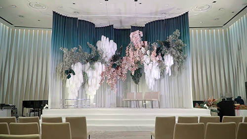 浪漫雪雾流苏树泰式婚礼精剪 02:48