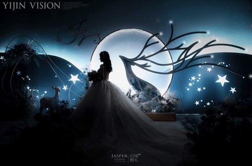 启瑷婚礼策划案例《林深时见鹿》