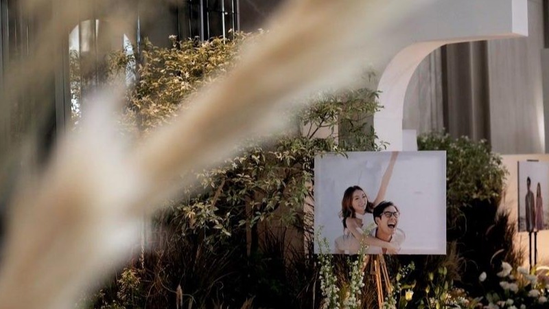 温馨的后院大树主题泰式婚礼