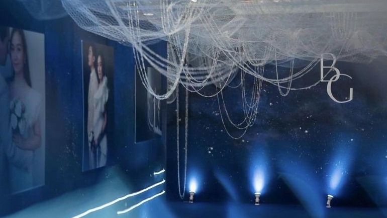 浩瀚浪漫的银河系泰式婚礼