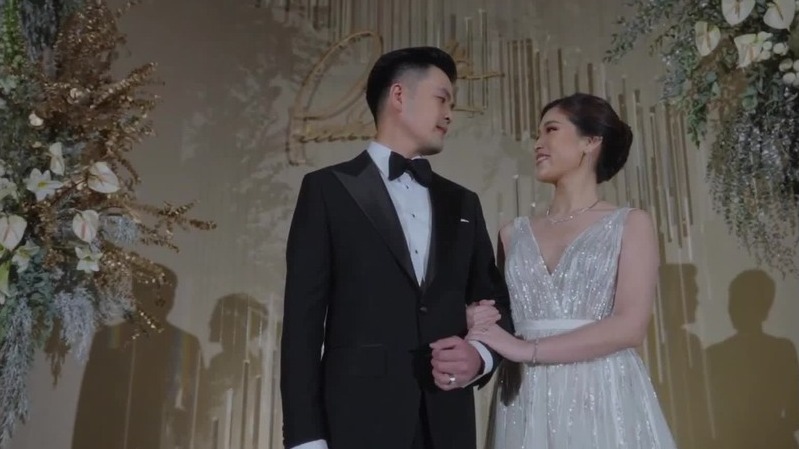 悬浮长条水晶背景泰式婚礼精剪 04:06