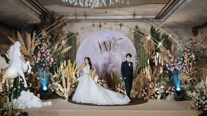 秋色田野童话主题泰式婚礼