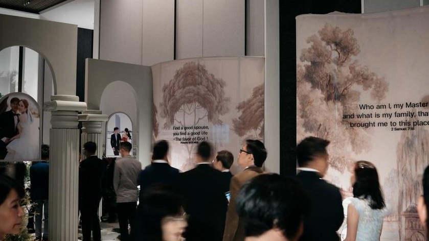 简约华丽的手绘风泰式婚礼