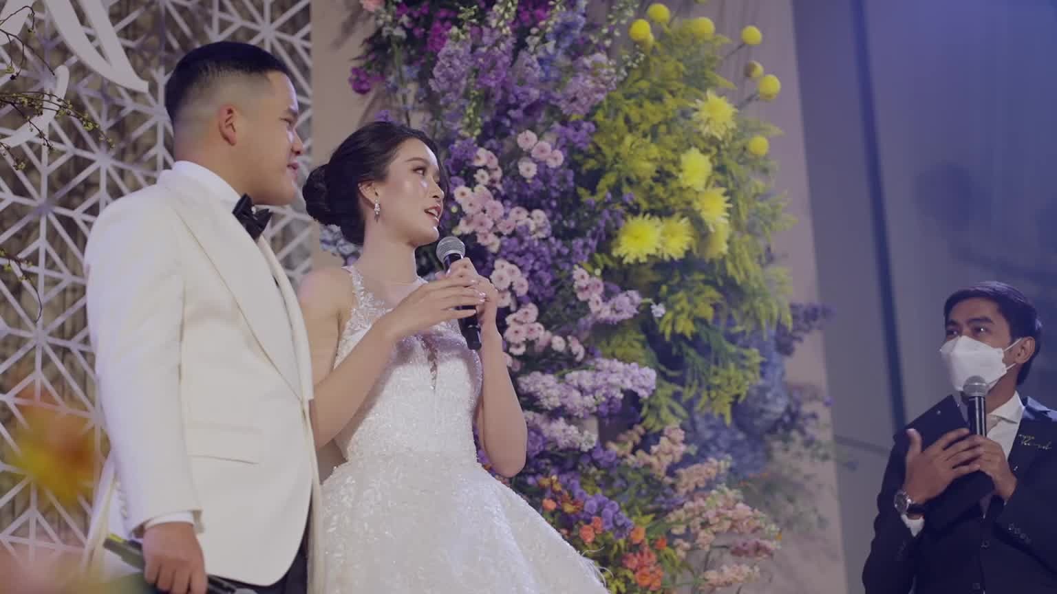 布艺雕花屏风泰式婚礼精剪 04:11