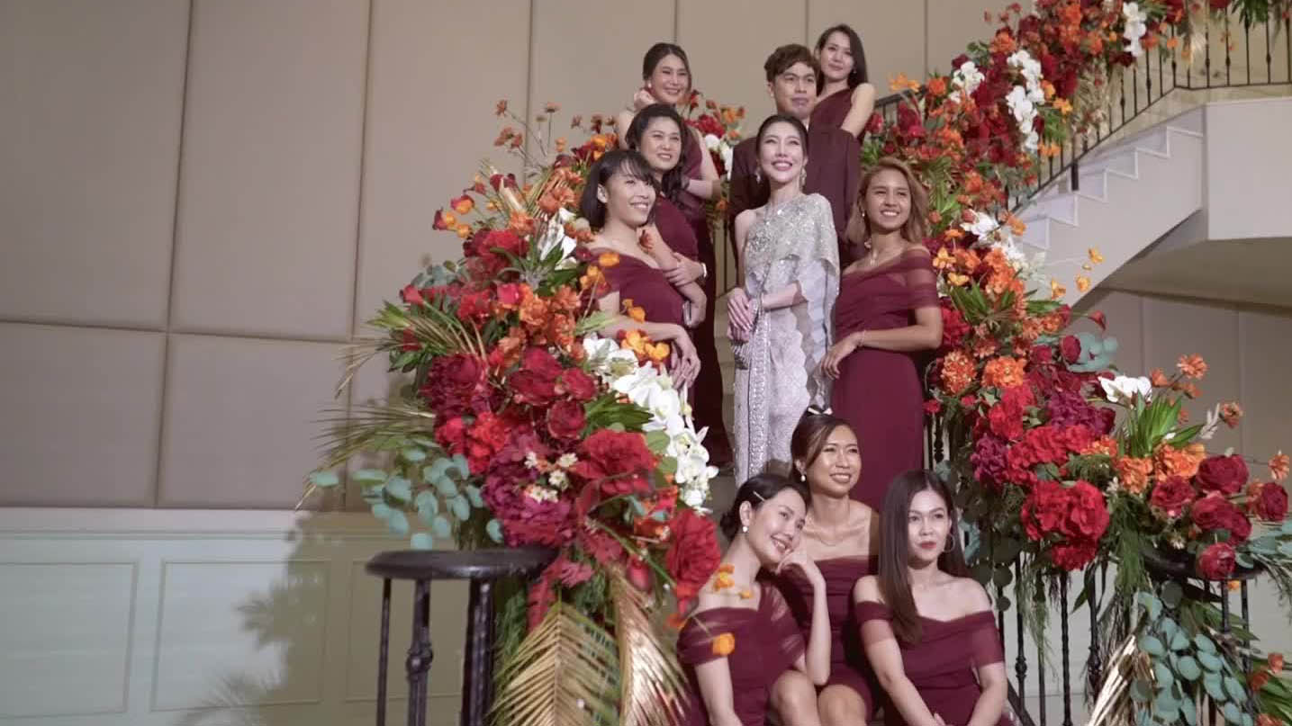 不对称拱门结构泰式婚礼精剪 06:13