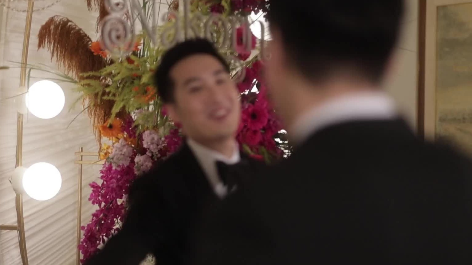 缤纷花艺布幔背景泰式婚礼精剪 03:36