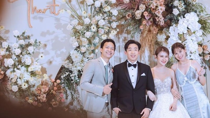 浪漫秋色系泰式婚礼