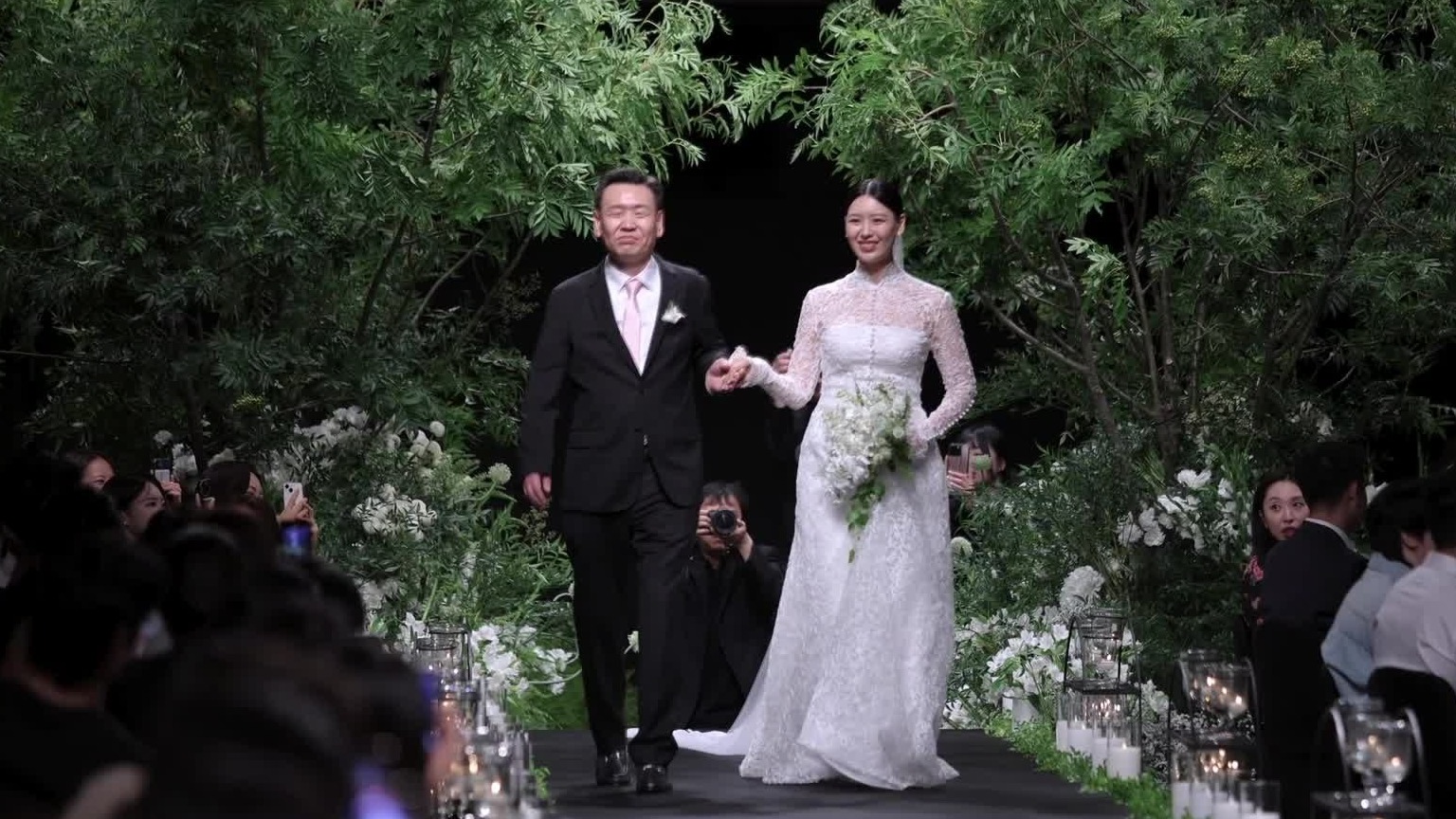 白绿色新罗酒店韩式婚礼精剪 03:02