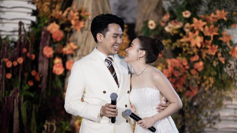 热情四溢橙色调花园婚礼