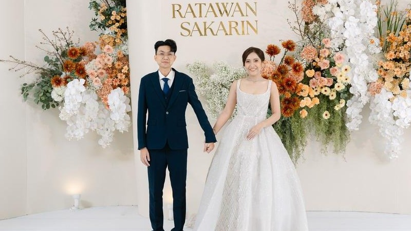 脏橘色复古质感泰式婚礼