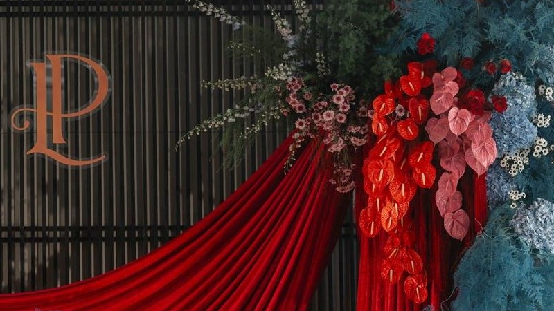 超时尚撞色艺术泰式婚礼