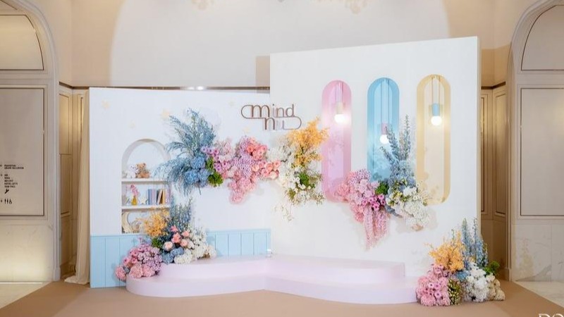 马卡龙童话花园泰式婚礼