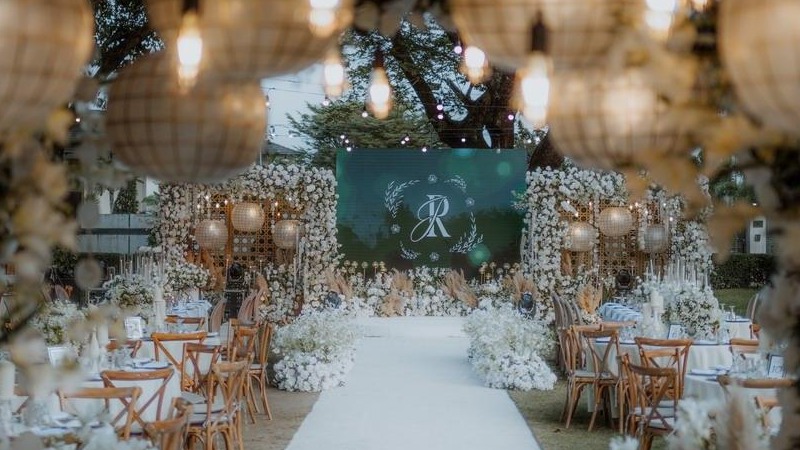 低奢感编织元素菲律宾婚礼