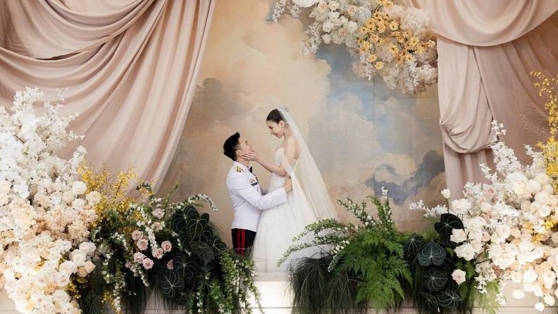 温柔浪漫的油画泰式婚礼