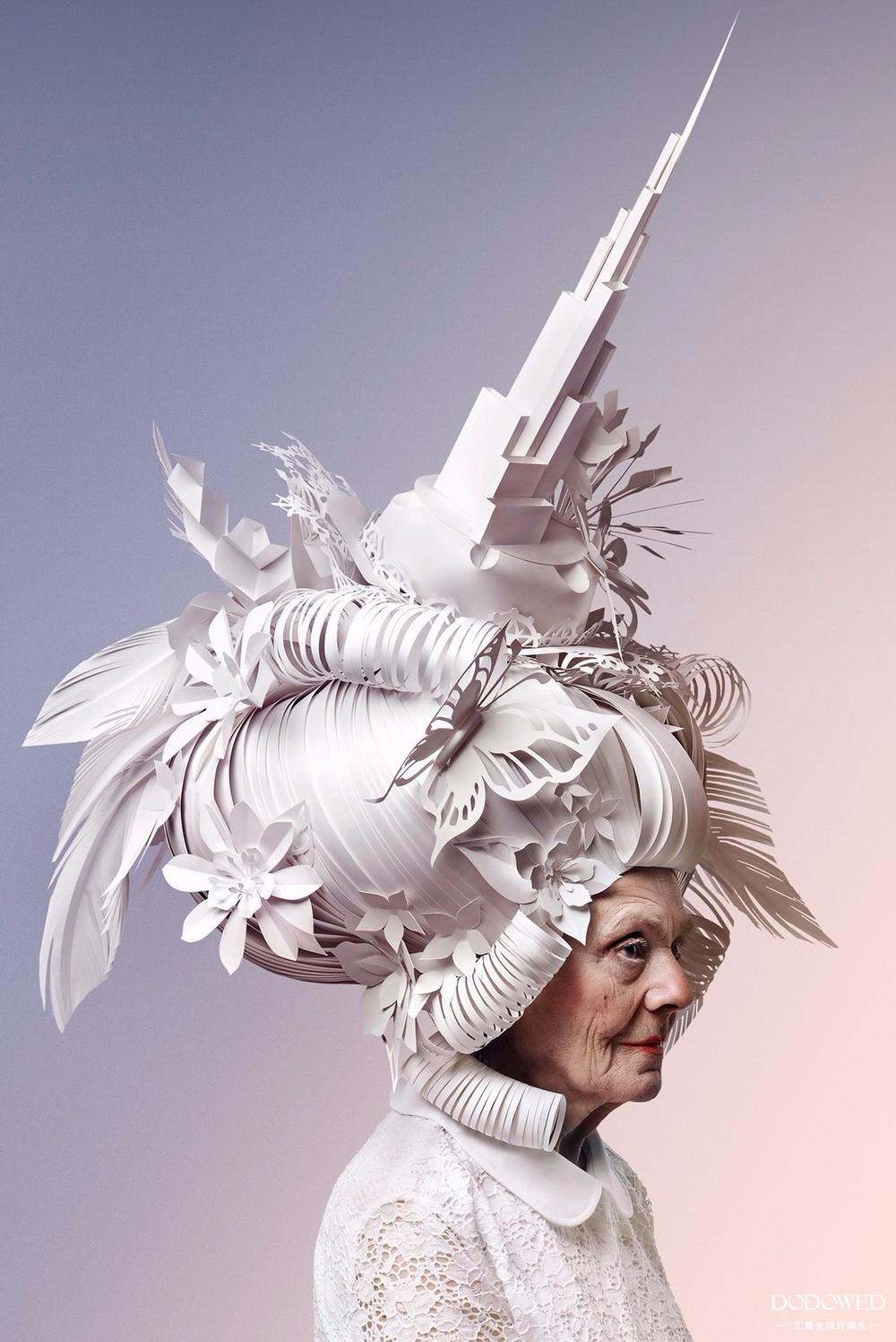 俄罗斯艺术家asya kozina的纸雕作品 - 国外案例