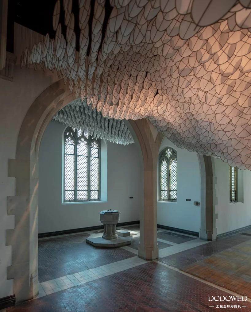 jacob hashimoto丝绸风筝吊顶